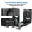 Soundbar Wall Mount Bracket for     , Metal Shelf with Hook & Loop Straps, 30lb Capacity 2