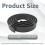 2Pcs Replacement for Andersen Storm Door Botton Sweep Fin Weatherstrip, for Andersen Pull-Down Storm Door Bottom Seal 3