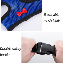 4 Pcs Adjustable Chicken Harness with Leash- 4 Styles Comfortable Hen Vest Breathable Mesh Training Harness and Leash