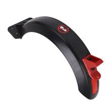 Garde-Boue Arrière pour Trottinette Électrique GXL V2 avec Bande Réfléchissante et Crochet - Accessoires en Plastique