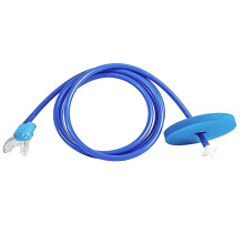 Snorkel met Siliconen Mondstuk, Lichtgewicht Duiksnorkel voor Zwemmen, Duiken en Training, Unisex