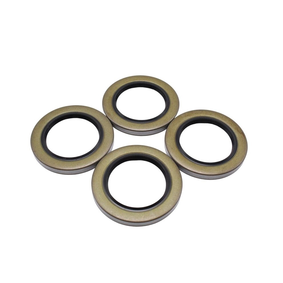 4Pcs Trailer Hub Grease Seals Set 2.25 X 3.371 -22029 For Most 5200Lbs-7000Lbs E-Z Lube And Regular Axle Hubs/Drums 4711948258441