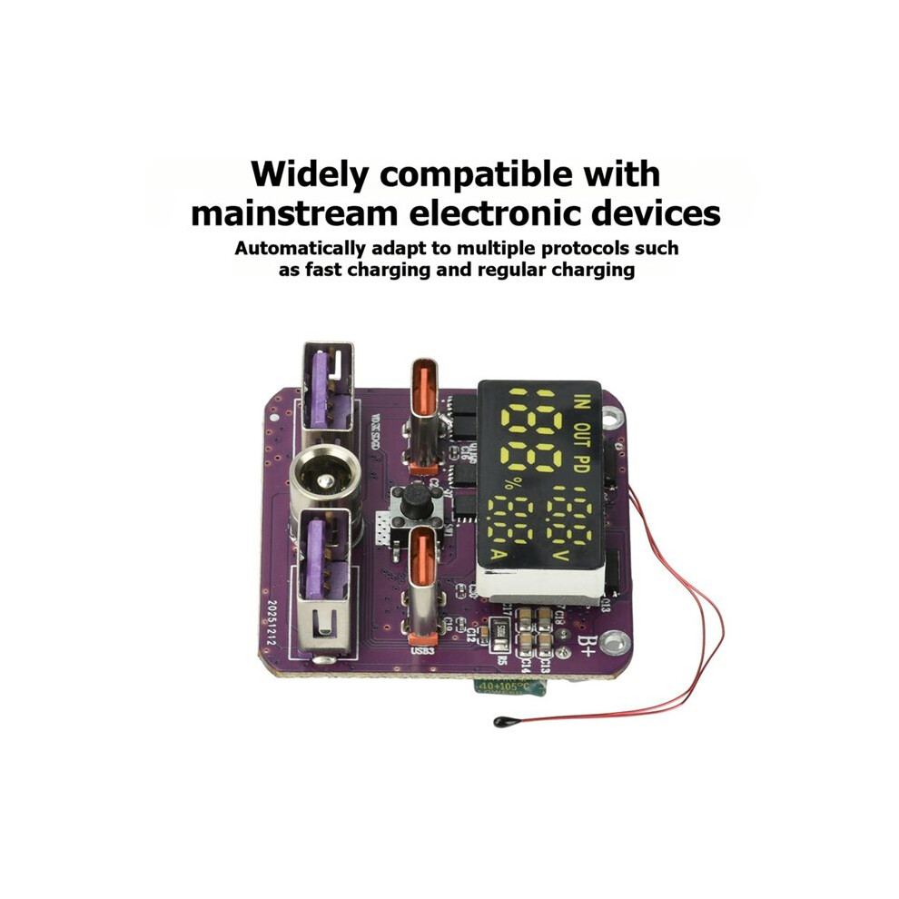 4S Pd100w Lithium Battery Charger Protection Module 20V 5A Bidirectional Fast Charging Buck-Boost Circuit 4711226509623
