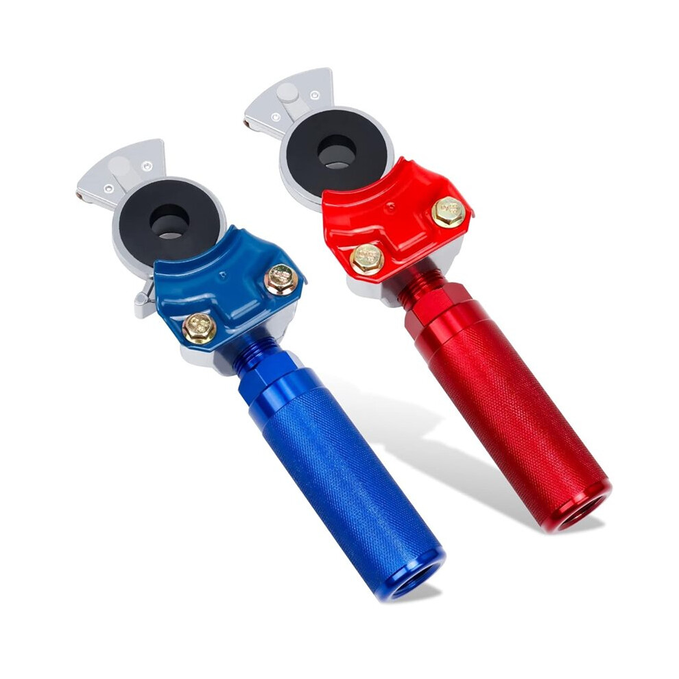 Glad Hands Set, Emergency Glad Hand, Anodized Aluminum Extension Handles Grips And Seals For Semi Truck Trailer Tractor 4711537224550