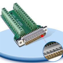 DB25 Male / Female 25Pin Plug Breakout PCB Board Terminal Connectors for Home Improvement DB25 Female Plug