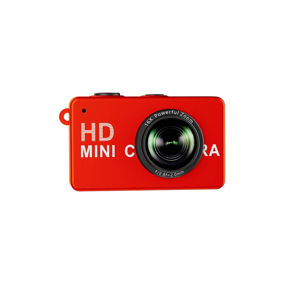 Thumb Camera 1080P Digital Camera 16X Digital Zoom Vintage-Style Vlog Video Recorder Webcam Kids' Camera Red 6032294275875