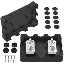 400A Bus Bar Power Distribution Block Kit for Marine & Automotive Use, 48V /300V AC