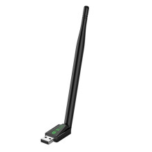 Adaptador de Tarjeta de Red Inalámbrica USB WiFi 6 de 286 Mbps, Receptor Wi-Fi de 2,4 G para PC Portátil Win7/10/11