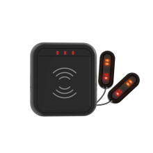 Kit de Segurança para Motocicletas com BSD de 60 GHz, Monitor de Ponto Cego e Sistema de Alerta de Mudança de Faixa À Prova D'Água IP67.