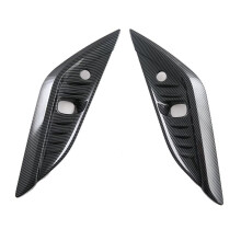 Front Fog Light Lamp Cover Trim for  Alphard 2024 Accessories Carbon Fiber