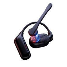 Casque  Sans Fil avec Fixation Magnétique, Embouts Longs, Oreillettes Gauche et Droite Détachables, Casque Professionnel