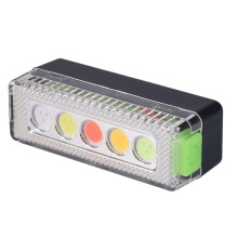 LED Bicycle Light 5 LED USB Rechargeable Mountain Bike Rear Lamp Cycle Back Flashlight Cycling Safety Warning Light