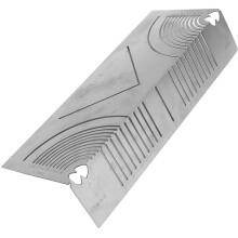 Round Corner Bending Tool, for Precise 90 Degree Angle and Arc Marking, High Strength Stainless Steel Welding Jig