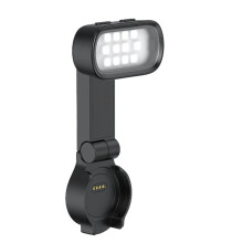 Magnetische LED-Leuchte für DJM für Osmo Pocket 4, Einstellbare Helligkeit, Zubehör für Vlog- und Videoaufnahmen