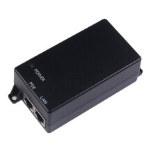 SenseCAP Injecteur PoE 48 V 10/100/1000 Mbps : Convertit un Câble Non PoE en Adaptateur PoE pour Routeur SenseCAP M1/M2, Prise UE