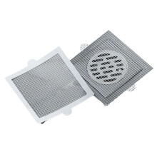 100PCS Disposable Shower Drain Hair Catcher Mesh Stickers Bathroom Hair Filter Net Anti-Blocking Kitchen Drain Stickers