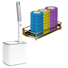 Toilet Brush One-Click Disposable Replacement Wall-Mounted Auto Lid Opening Bathroom Cleaning Tool Wc Accessories