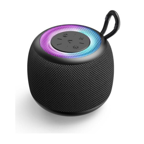 Φορητό ηχείο Bluetooth 5.3, στερεοφωνικά μπάσα, συμπαγές, αδιάβροχο IPX5, με φωτισμό RGB,
