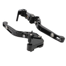 1 Paar klappbarer Kupplungshebel MT-09 YZF-R6 Schwarz