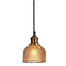 New LED Crystal Glass Candy-Colored Lampshade Chandelier Bar Cafe Restaurant Living Room Atmosphere Lighting C