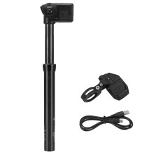 Bike Wireless Dropper Seatpost IP67 Waterproof Rechargeable Automatic Lifting Travel 150mm Electric Seatpost 34.9