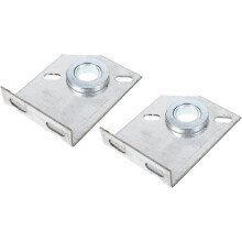 Pack of 2 Garage Door Spring Center Bearing Bracket, Garage Door Spring Anchor Center Plate