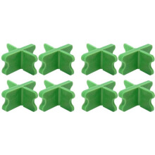 8pcs 4 in 1 Deck Spacer Tools Green Deck Spacers Reusable Wood Composite Decking Installation Alignment Leveling Gaskets