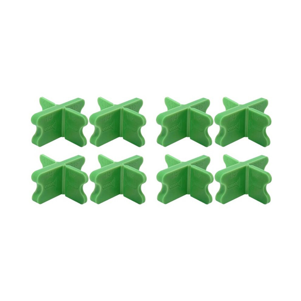 8Pcs 4 In 1 Deck Spacer Tools Green Deck Spacers Reusable Wood Composite Decking Installation Alignment Leveling Gaskets 4712640478656