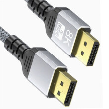Cable 1.4 8K, Cable de Extensión DP de Alta Velocidad 4K@144hz, Cables de Vídeo, Conector DP 1.4 Macho A Macho