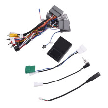 Décodeur CAN Bus pour Autoradio, Câble D'Alimentation CAN Bus, Adaptateur CAN Bus et Faisceau de Câblage pour 2016-2019 et CRV 2017-2021