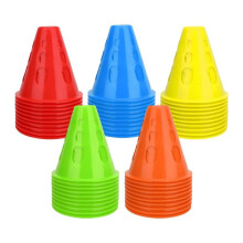 50 Pack Training Cones, Agility Training Cones for Soccer, Basketball, Roller Skating , Sports Drills, Field