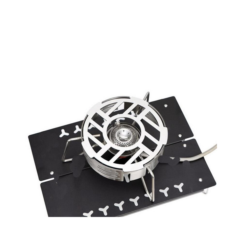 1set Portable Camping Stove Windproof Ring Outdoor Stove Windshield High Temperature Heat-Resistant Camping Picnic-image-OPC-PVS5DVS-NEW