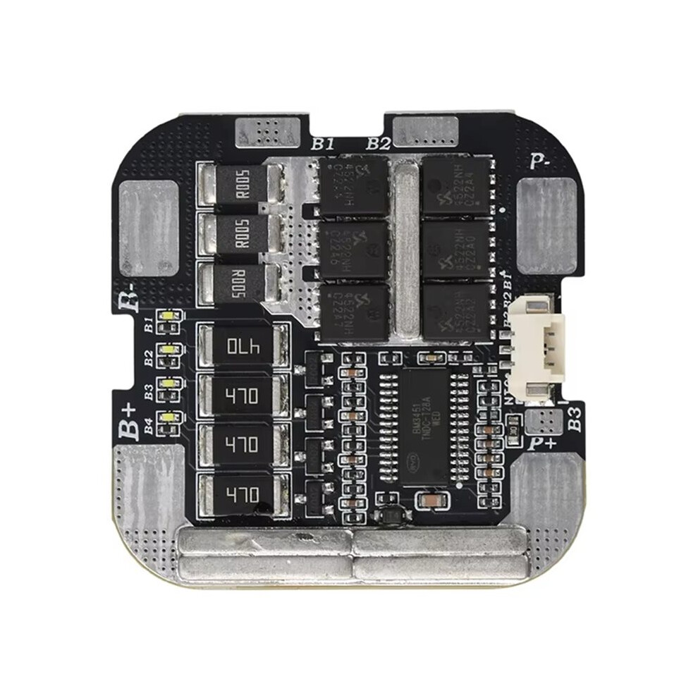 4S 16.8V 100A Lithium Battery Protection Board With Balancing For 21700 18650 Cells High-Density Pcb Thermal Protection 4711028943847
