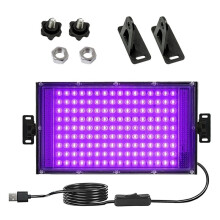 UV-Uithardingslamp met 144 LED'S, 395 Nm, USB-Aansluiting voor Fluorescentiedetectie en Harsuitharding