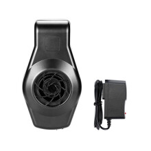 Refrigeratore per Acquario, Piccolo Ventilatore per Acquario con Ampio Angolo di Ventilazione per Acquario da 20 Litri, Spina UE.