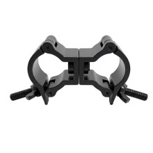 Heavy Duty Lighting Clamp, Aluminum Truss Clamps, Dual Swivel DJ Light Clamps, Secure Stage Lighting Equipment