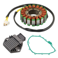 Magneto Stator Coil with Rectifier Gasket 31120-MAT-004 31600-MY7-305 for CBR1100XX Blackbird 1997-1998