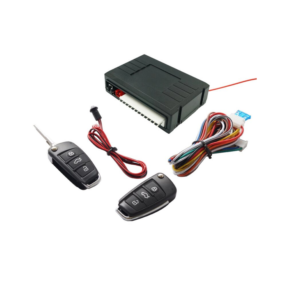 Centralized Lock Keyless Entry System With Remote Control,Central Locking Car Alarm, Power Door Lock,Diy Keyless Upgrade 4712178155937