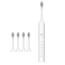 Electric Toothbrush Set USB Charging for Adults Rechargeable Electric Toothbrush with 4 Soft Brush Heads