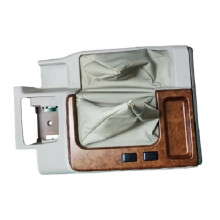 Ensemble de Garniture de Panneau de Levier de Vitesse Manuel, Cendrier, Couvercle Anti-Poussière pour Patrol Y61 05-23 96941-VC71A 96935-VD500