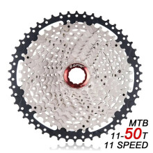 ZTTO Cassette Ultralégère pour Vélo MTB 11 Vitesses 11-50T, Pignon 11S à Large Rapport, Vélo de Montagne CNC 50T