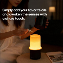 Essential Oil Aroma Diffuser Minimalist Night Lamp Desktop Air Humidifier Ultrasonic Sprayer for Hotel Home Gift