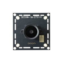 Módulo de Cámara USB de 1MP 720P, 60 Fotogramas, Gran Angular de 90 Grados, Sin Distorsión, No Requiere Controlador para Reconocimiento Facial