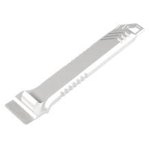Magnetische Schraper voor Verwarmingsbed van 3D-Printers, Volledig Metalen CNC-Schraper, Reinigingsgereedschap voor Bambu CR voor Voron
