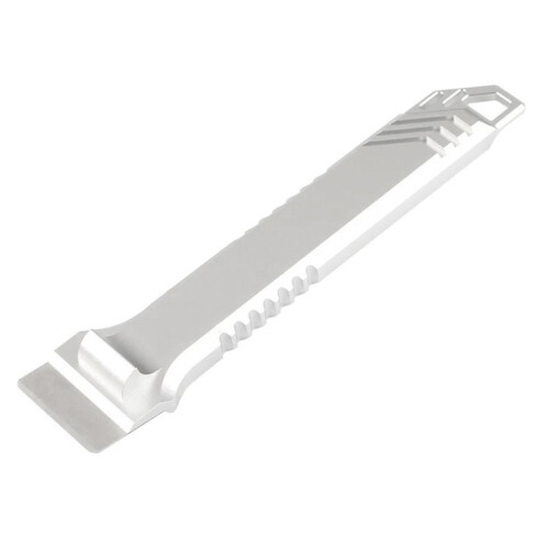 3D Printer Hot Bed Platform Magnetic Scraper All-MetaI CNC Scraper Cleaning Tool for Bambu CR Voron 3D Printer Parts