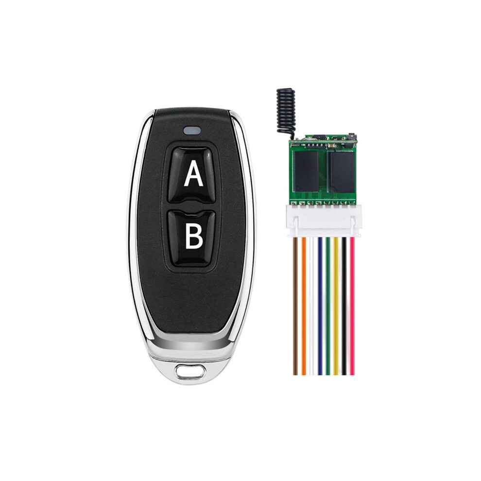 2Ch Wireless Relay Dc3.7v-12V Led Lights Rc Remote Access Control Remote Control 433Mhz 6033566199332