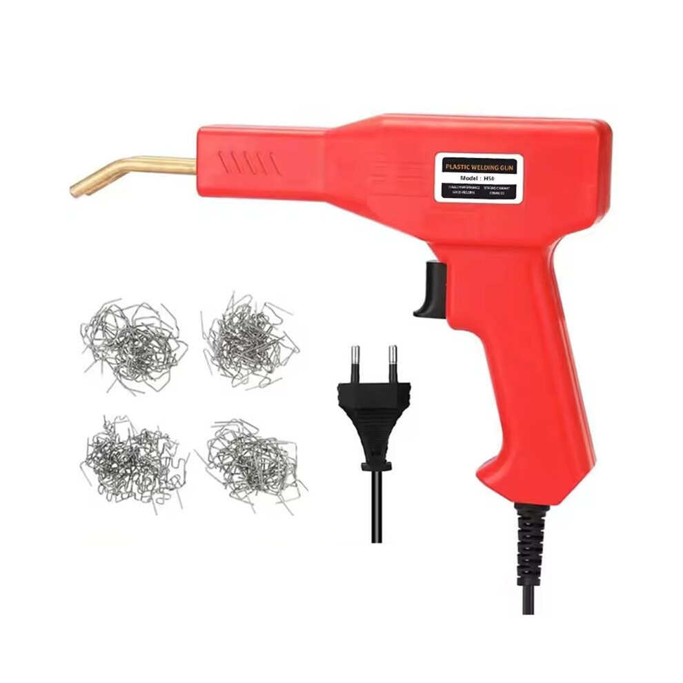 Plastic Welding Machine Car Bumper Soldering Gun With 4 Staples For Bumper Repair Eu Plug 6031679568922