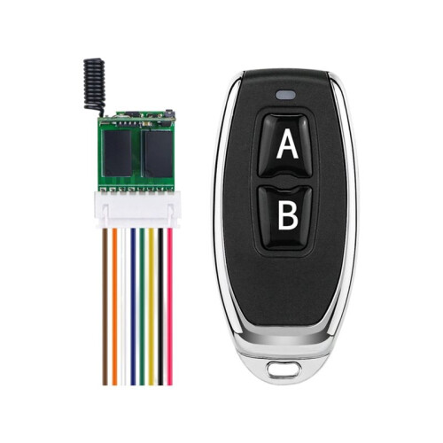 2CH Wireless  Relay DC3.7V-12V LED Lights  RC Remote  Access Control Remote Control  315Mhz