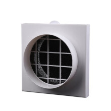 Filtre à Air Lavable pour Conduits en PVC et PE - Grille en Éponge Réutilisable pour une Ventilation Efficace - 160 mm