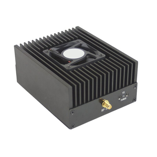 40W UHF RF Power Amplifier 400-470MHz Walkie-Talkie Range Extender Automatic Transceiver Switching